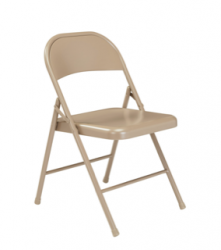 Tan Metal Chairs