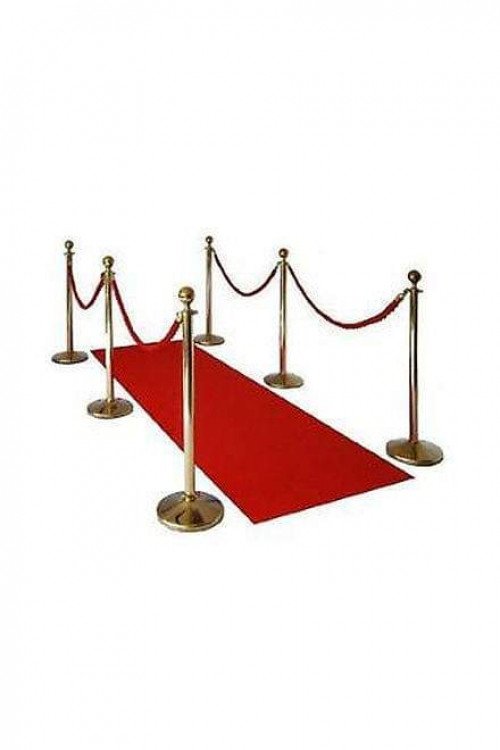 Red carpet entryway