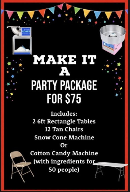 Add Party Package Add Party Package